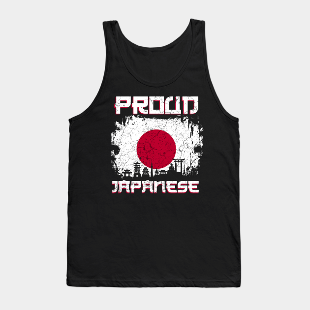 Proud Japanese Japanese Tank Top TeePublic